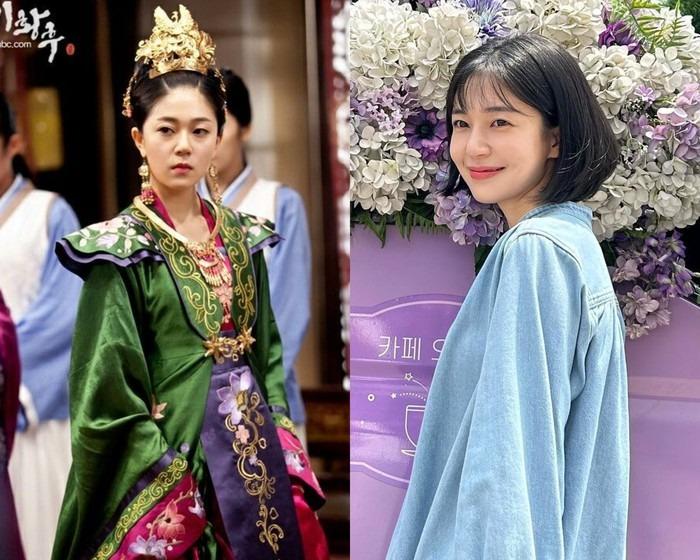 Nữ diễn viên phim Hoàng Hậu Ki có phong cách trẻ trung ở tuổi 33-1