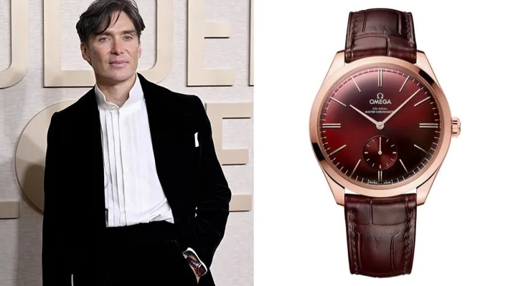 Timothée Chalamet đeo đồng hồ méo mó, giá 7 tỷ đồng đến Quả Cầu Vàng 2024 - 1