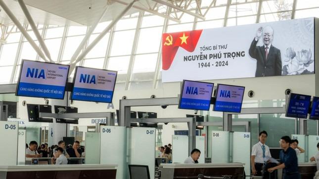 Nhiều chuyến bay tới Hà Nội ngày Quốc tang Tổng Bí thư Nguyễn Phú Trọng-1
